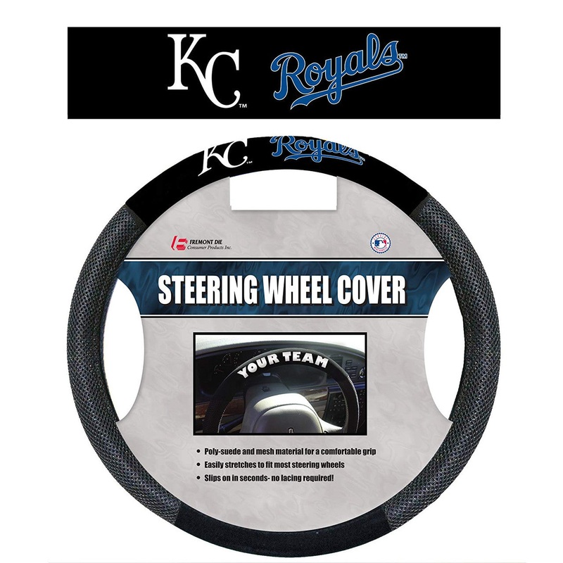 Fremont Die Kansas City Royals Mesh Steering Wheel Cover