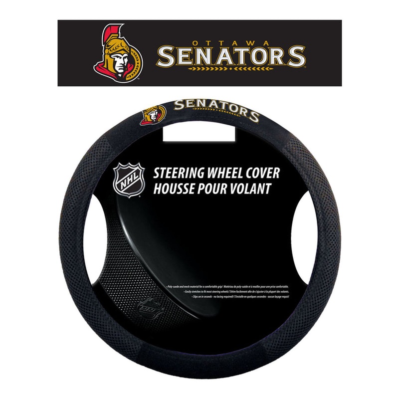 Fremont Die Ottawa Senators Mesh Steering Wheel Cover