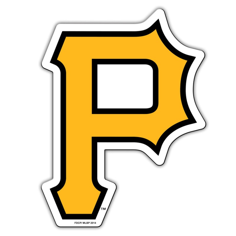 Fremont Die Pittsburgh Pirates 12 Inch Car Style Magnet