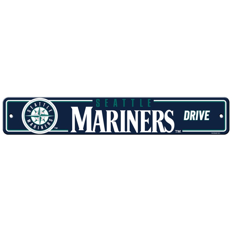 Fremont Die Seattle Mariners Plastic Street Style Sign 4×24