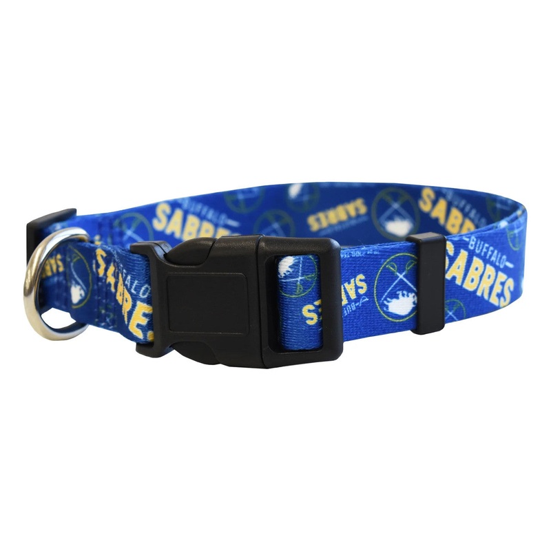 Little Earth Buffalo Sabres Pet Collar Size Large – Special Order