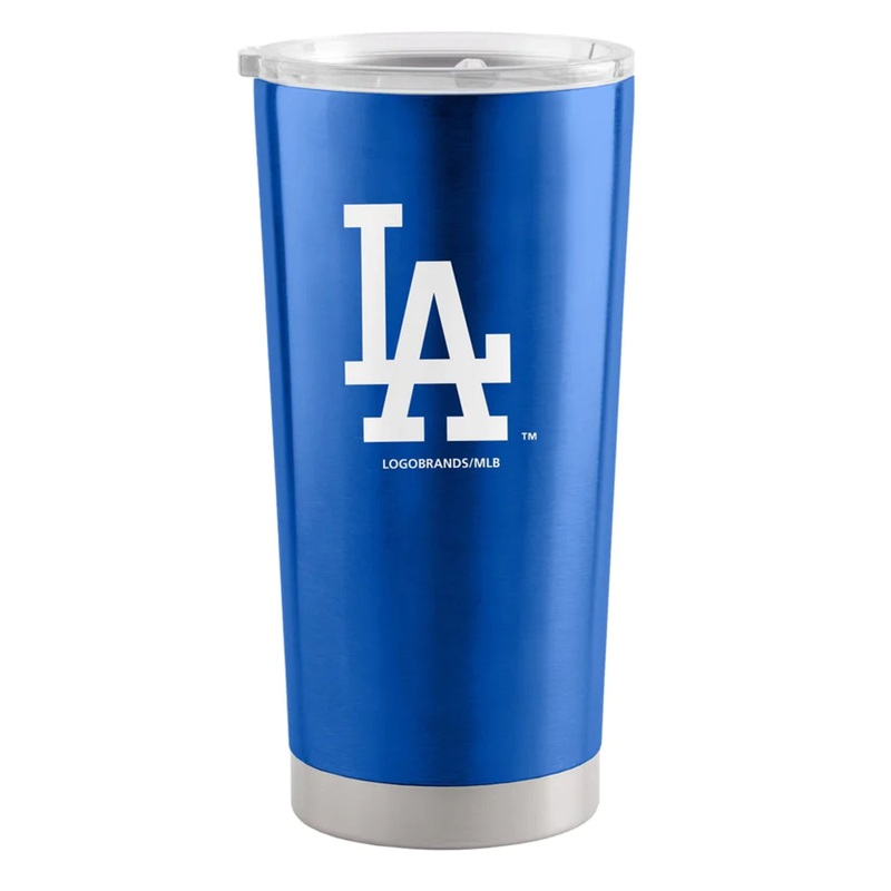 Logo Brands Los Angeles Dodgers 20oz Stainless Steel Travel Tumbler