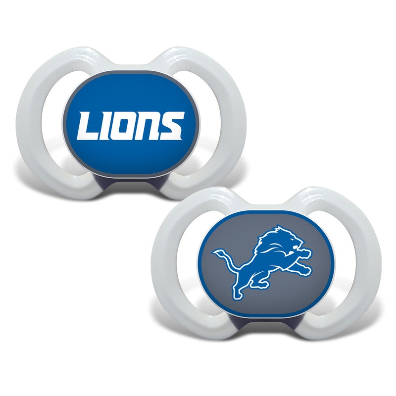 Masterpieces Puzzle Company Detroit Lions 2 Pack Pacifier