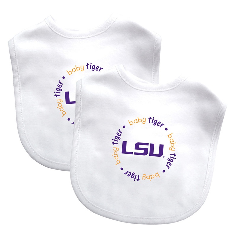 Masterpieces Puzzle Company LSU Tigers 2 Pack Baby Bib
