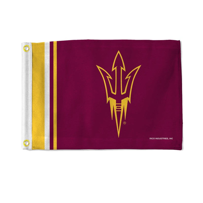 Rico Industries Arizona State Sun Devils Striped Utility Flag 12×17