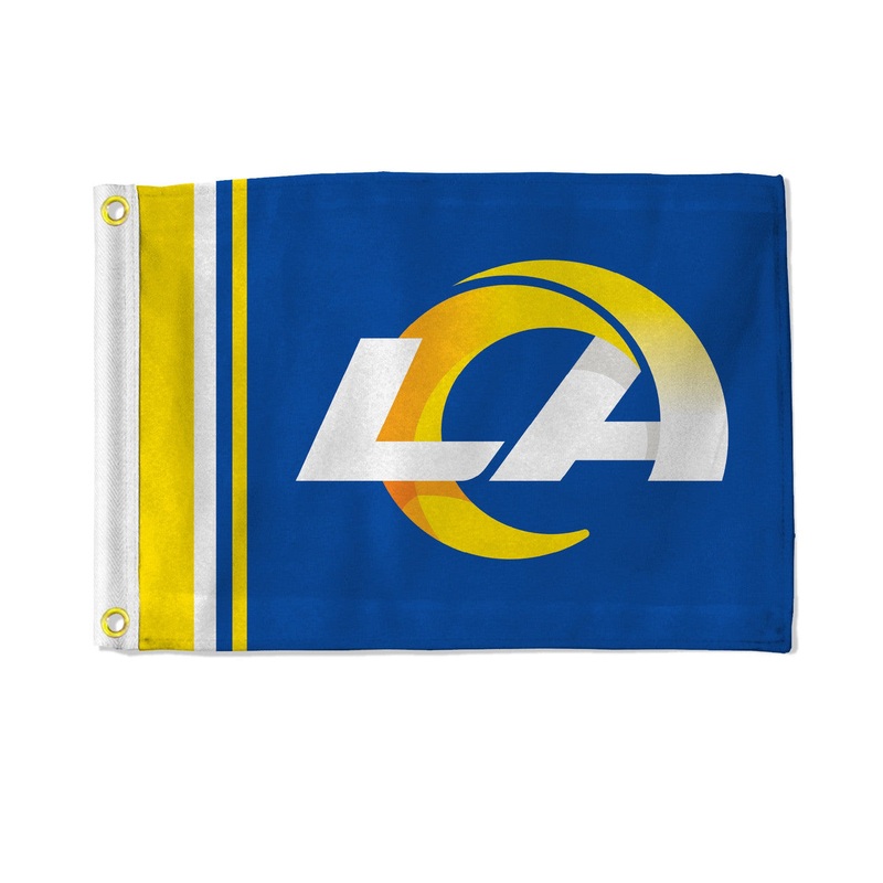 Rico Industries Los Angeles Rams Striped Utility Flag 12×17