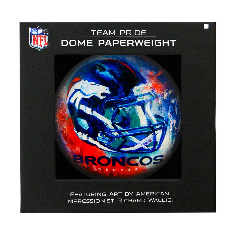 Sporticulture Denver Broncos Domed Paperweight