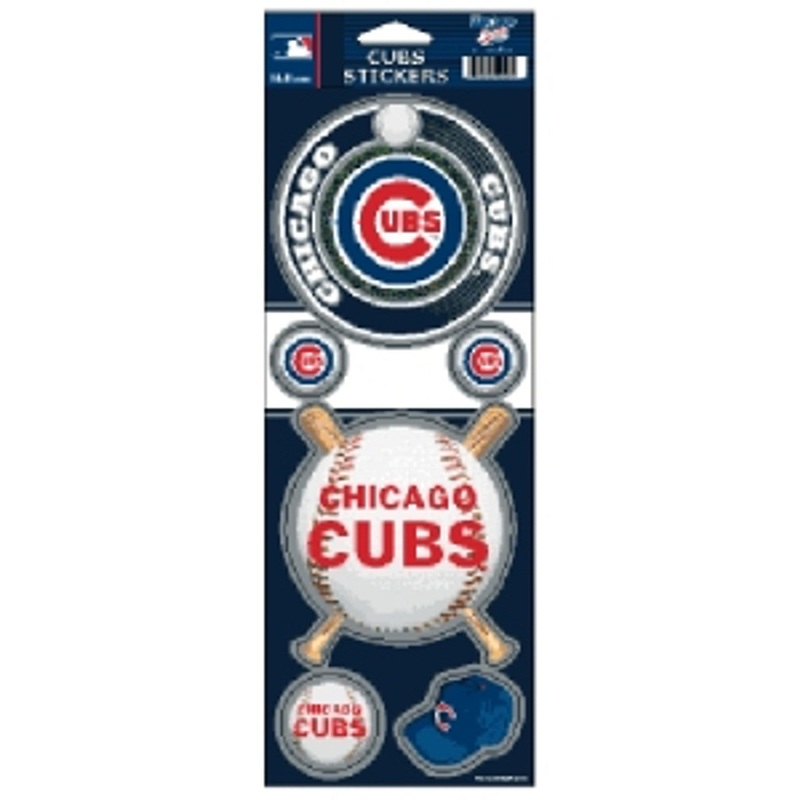 Wincraft Chicago Cubs Prismatic Stickers