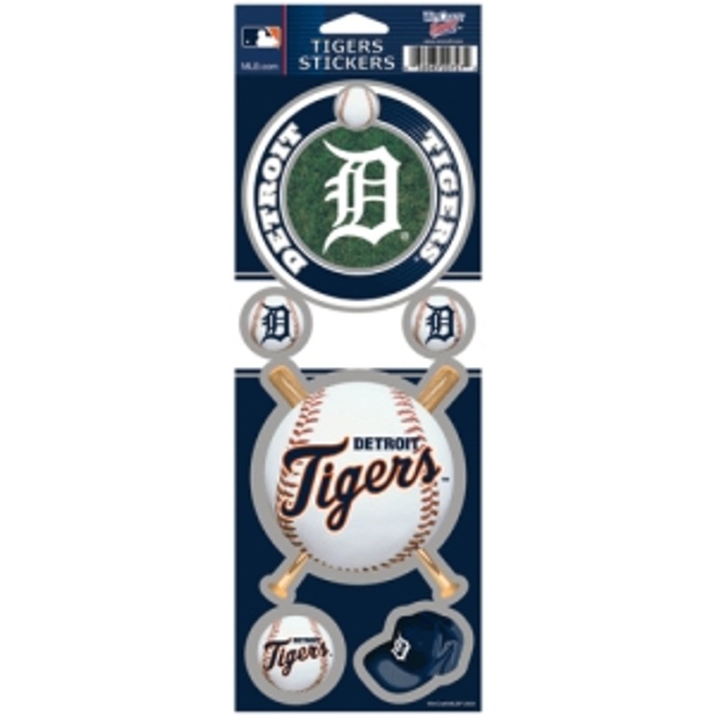 Wincraft Detroit Tigers Prismatic Stickers