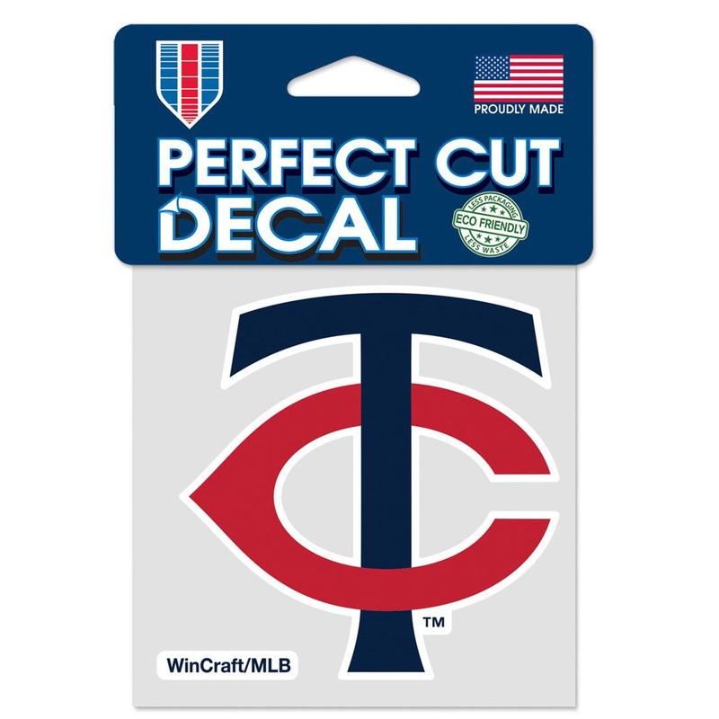 Wincraft Minnesota Twins Color Perfect Cut Decal 4×4