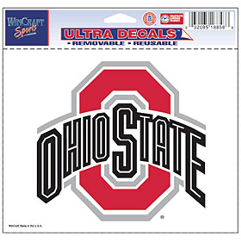 Wincraft Ohio State Buckeyes Color Ultra Decal 5×6