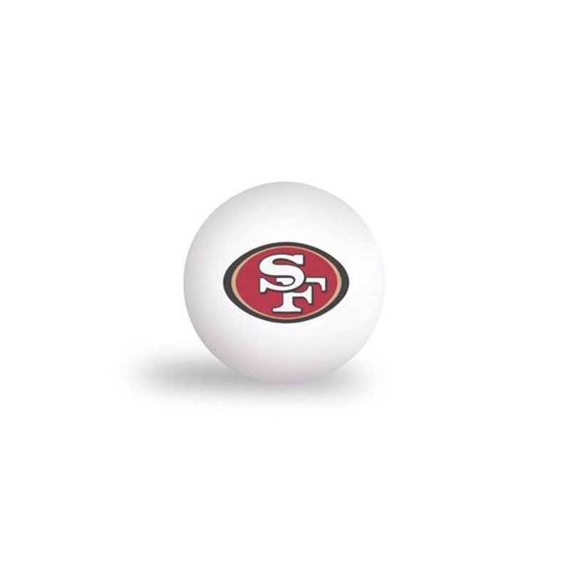 Wincraft San Francisco 49ers 6 Pack Ping Pong Balls