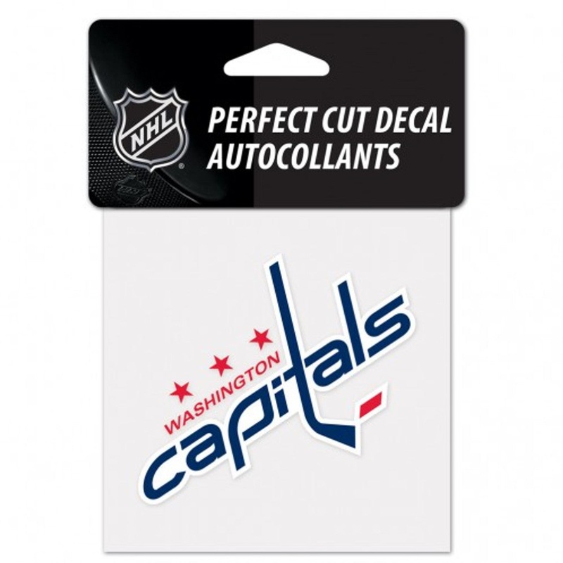 Wincraft Washington Capitals Color Perfect Cut Decal 4×4