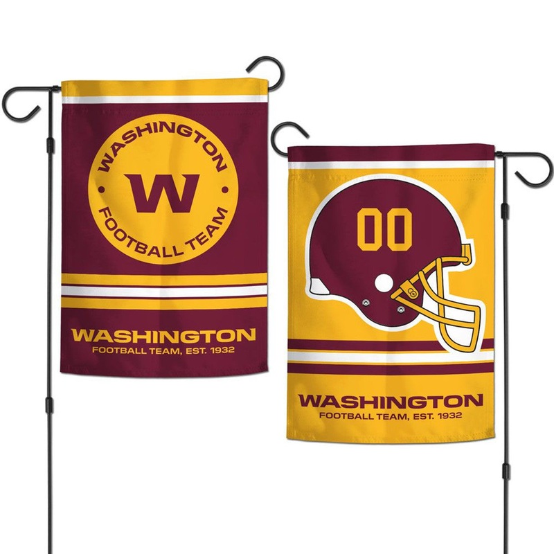 Wincraft Washington Commanders 2 Sided Garden Style Flag 12×1