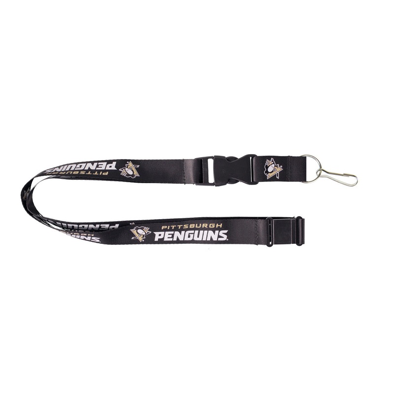 Aminco Pittsburgh Penguins Black Lanyard