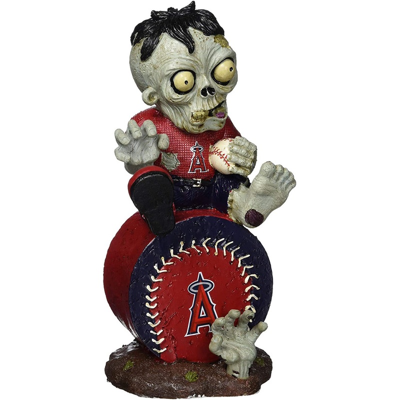 Forever Collectibles Los Angeles Angels Zombie On Logo Figurine