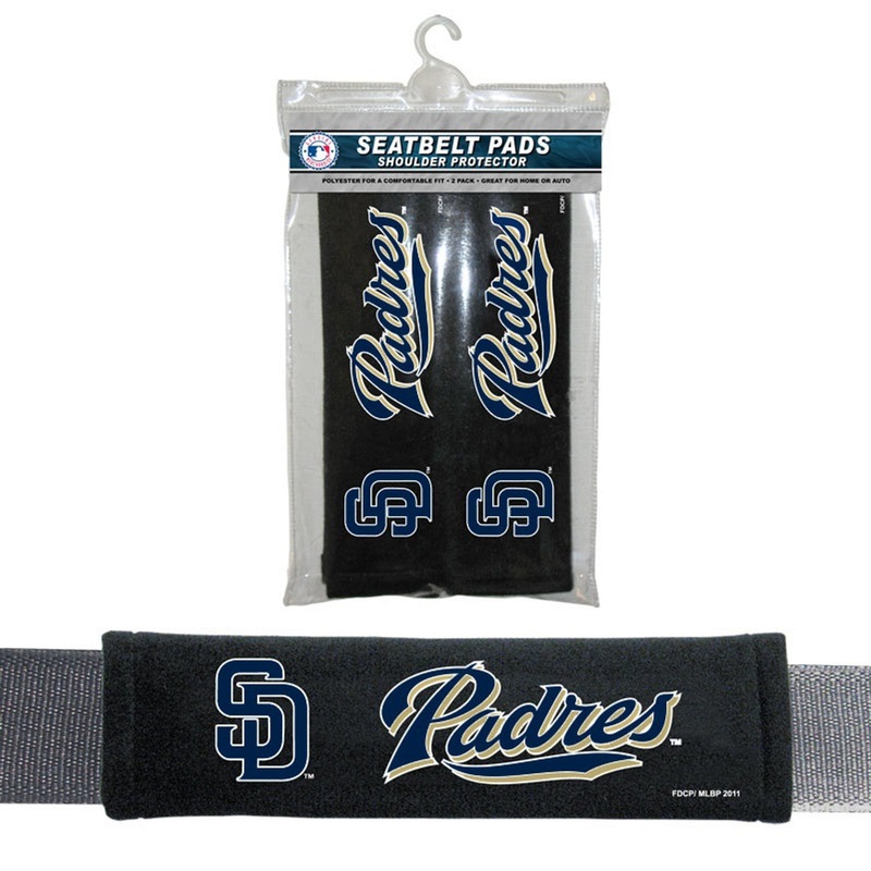 Fremont Die San Diego Padres Seat Belt Pads
