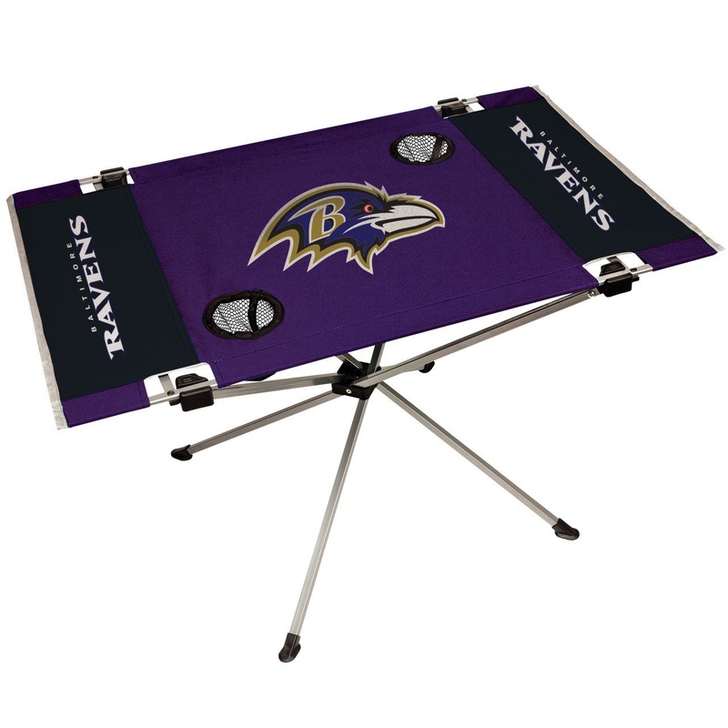 Jarden Baltimore Ravens Endzone Style Table – Special Order