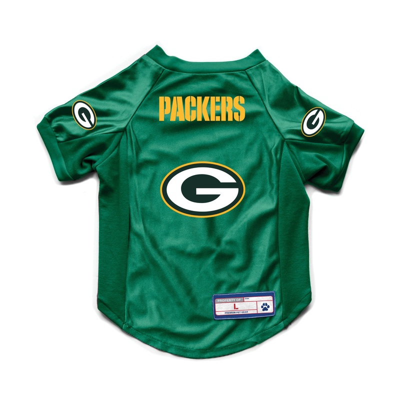 Little Earth Green Bay Packers Stretch Pet Jersey Size XL