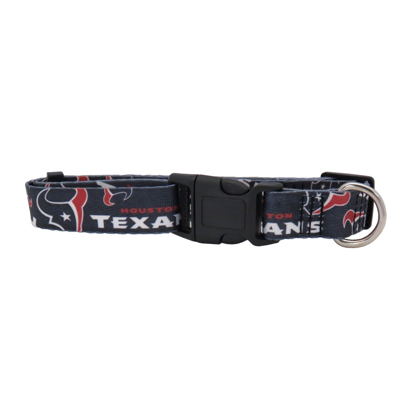 Little Earth Houston Texans Pet Collar Size Medium – Special Order
