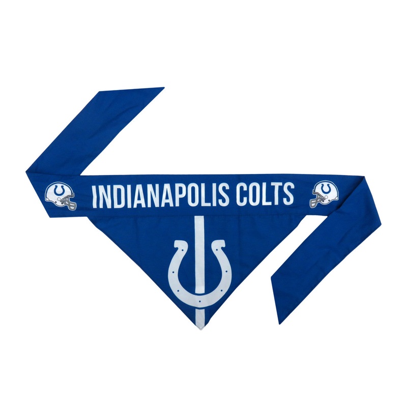 Little Earth Indianapolis Colts Pet Bandanna Size Large – Special Order