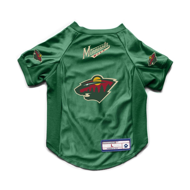 Little Earth Minnesota Wild Stretch Pet Jersey Size Big Dog – Special Order