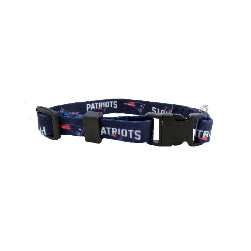 Little Earth New England Patriots Pet Collar Size Medium
