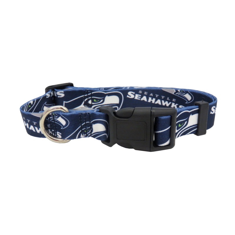 Little Earth Seattle Seahawks Pet Collar Size Large