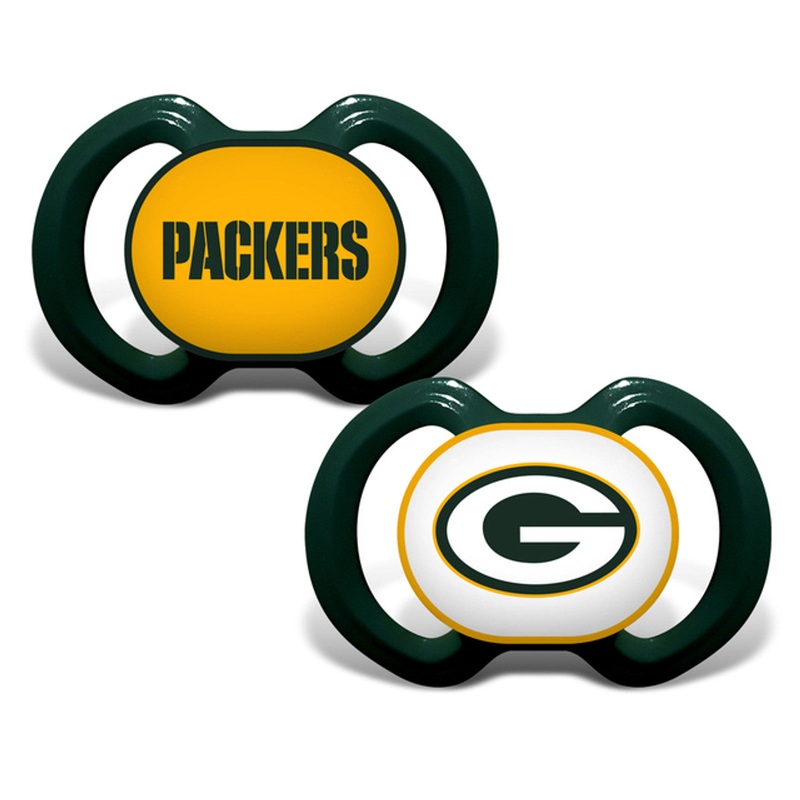 Masterpieces Puzzle Company Green Bay Packers 2 Pack Pacifier