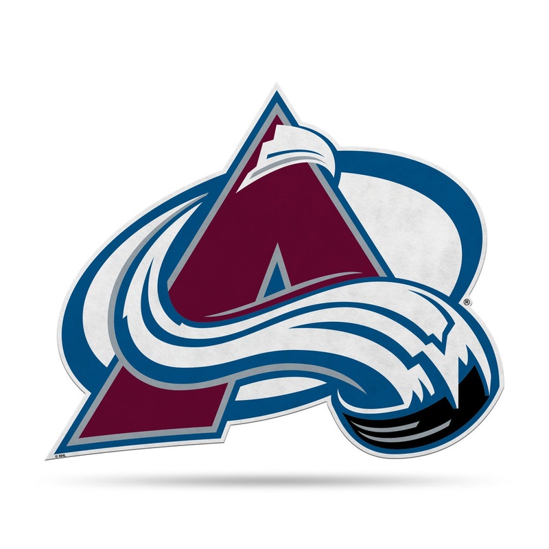 Rico Industries Colorado Avalanche Pennant Shape Cut Logo Design