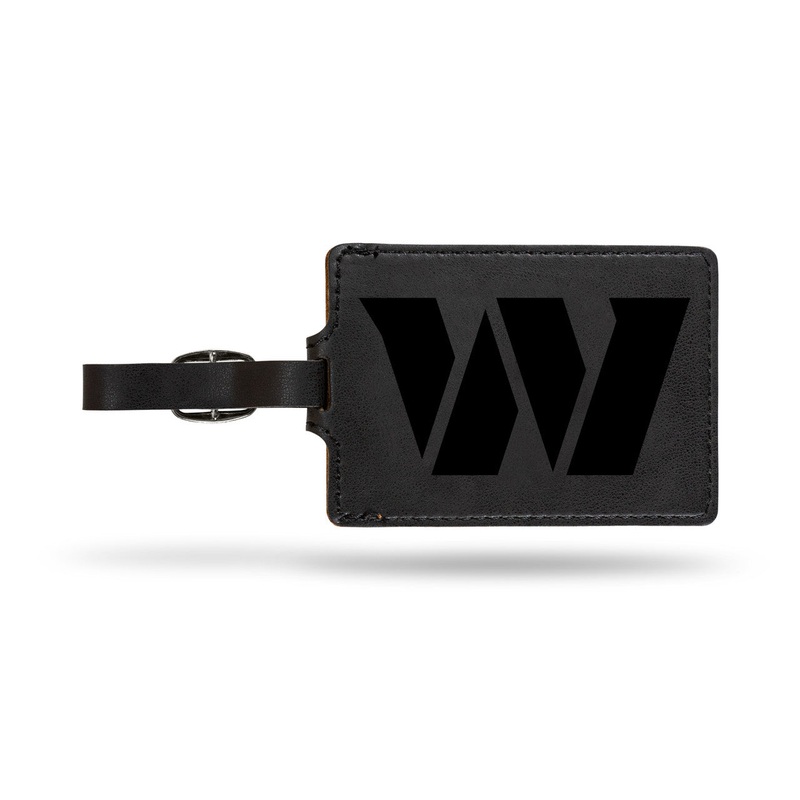 Rico Industries Washington Commanders Laser Engraved Luggage Tag