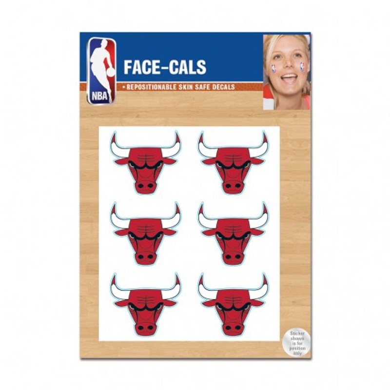 Wincraft Chicago Bulls Tattoo Face Cals – Special Order