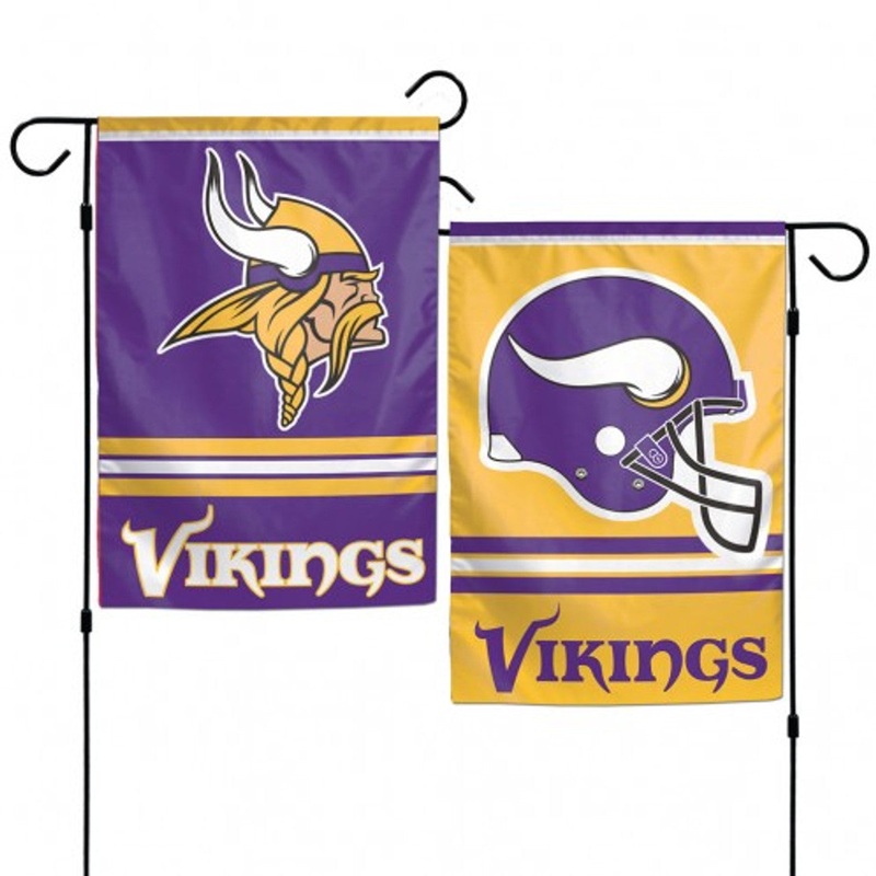 Wincraft Minnesota Vikings 2 Sided Garden Style Flag 12×18