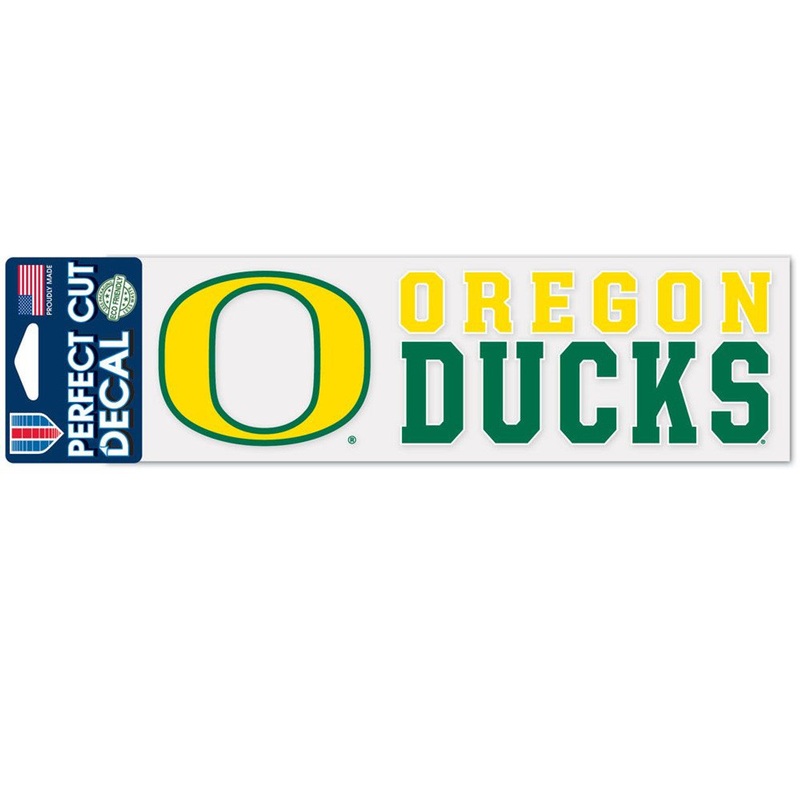 Wincraft Oregon Ducks Color Perfect Cut Decal 3×10