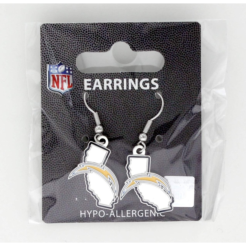 Aminco Los Angeles Chargers State Design Earrings – Special Order