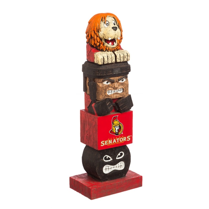EVERGREEN Ottawa Senators Tiki Totem