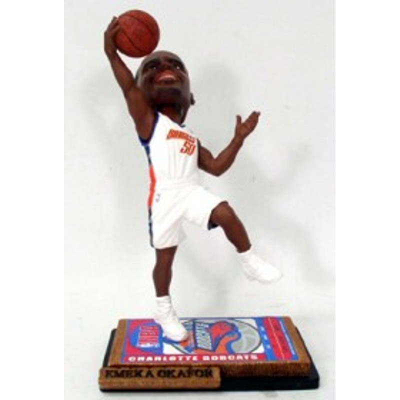 Forever Collectibles Charlotte Bobcats Emeka Okafor Ticket Base Bobblehead