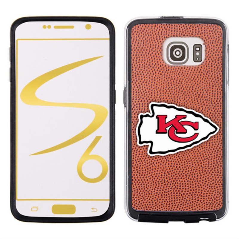 Gamewear Kansas City Chiefs Classic Football Pebble Grain Feel Samsung Galaxy S6 Phone Case