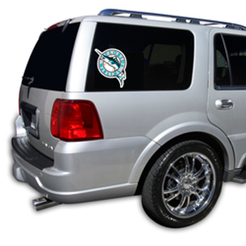 Glass Tatz Florida Marlins Rear Window Film
