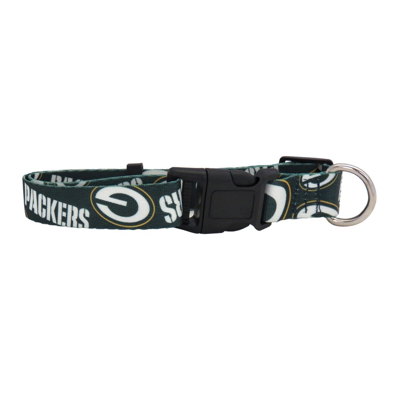 Little Earth Green Bay Packers Pet Collar Size Small