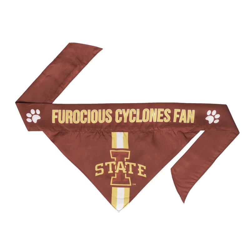 Little Earth Iowa State Cyclones Pet Bandanna Size XS – Special Order