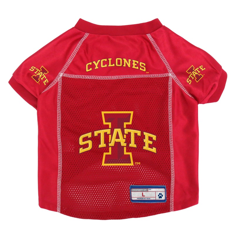 Little Earth Iowa State Cyclones Pet Jersey Size Large