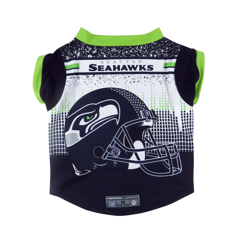 Little Earth Seattle Seahawks Pet Performance Tee Shirt Size XS