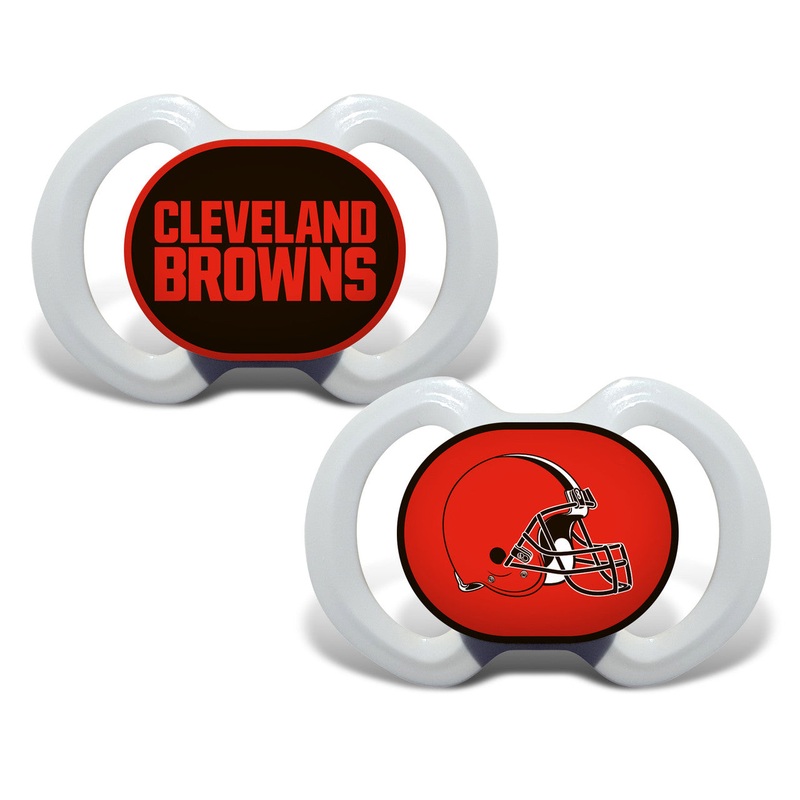 Masterpieces Puzzle Company Cleveland Browns Alternate 2 Pack Pacifier