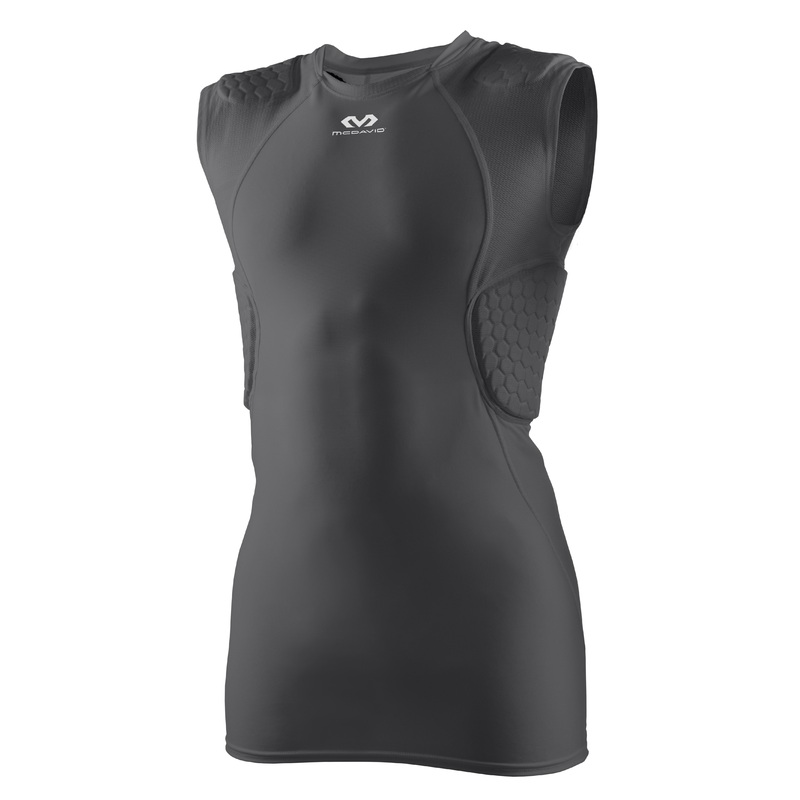 McDavid Men’s Hex Sleeveless 5 Pad Football Shirt