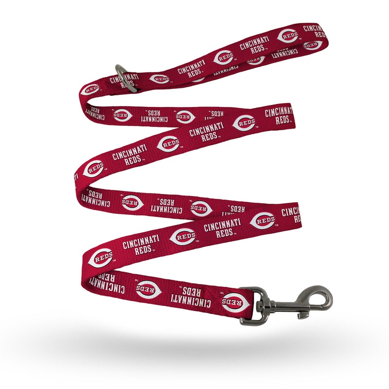 Rico Industries Cincinnati Reds Pet Leash Size S/M