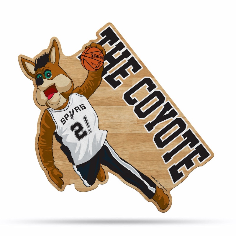 Rico Industries San Antonio Spurs Pennant Shape Cut Mascot Design – Special Order