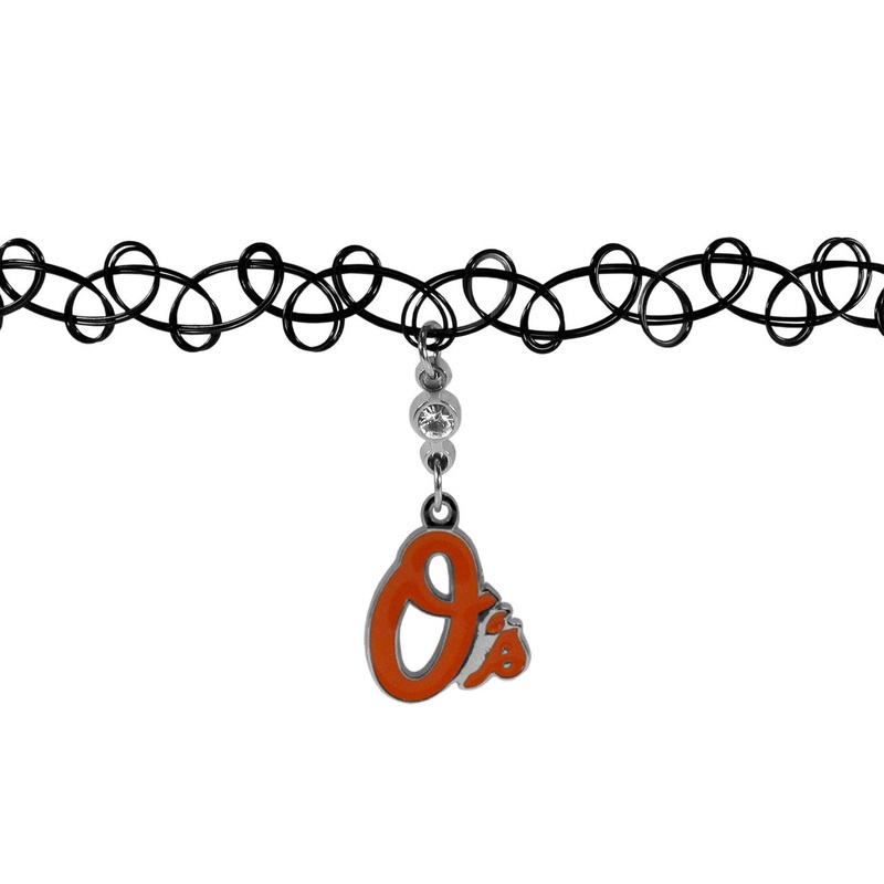 Siskiyou Baltimore Orioles Knotted Choker Necklace