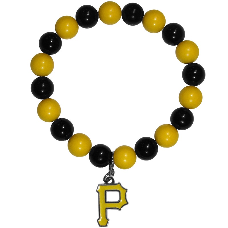 Siskiyou Pittsburgh Pirates Bead Style Bracelet
