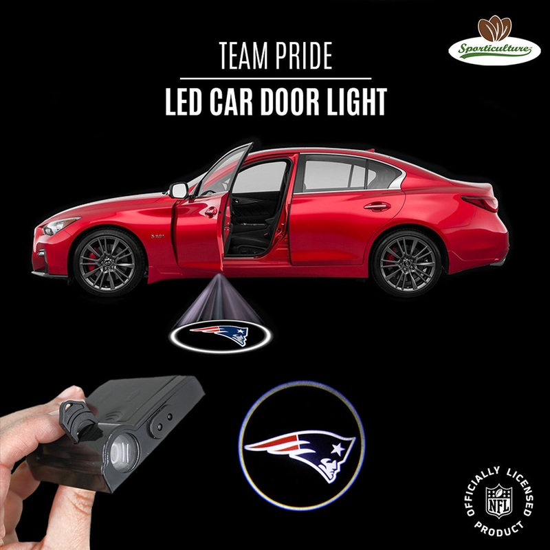 Sporticulture New England Patriots LED Car Door Light